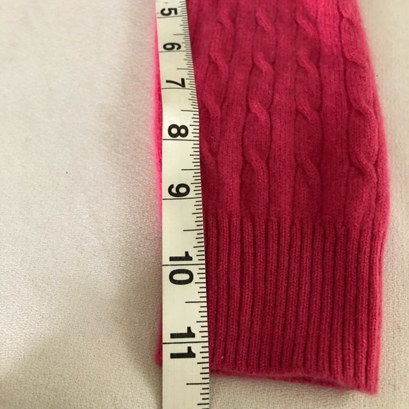 J Crew Pink 100% Cashmere Sweater women’s small - Picture 4 of 8